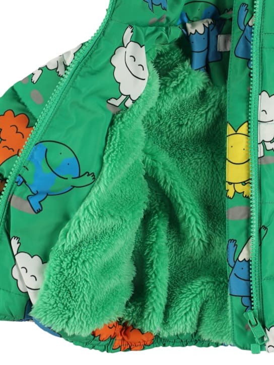 Stella McCartney Kids: 印花聚酯夹克
