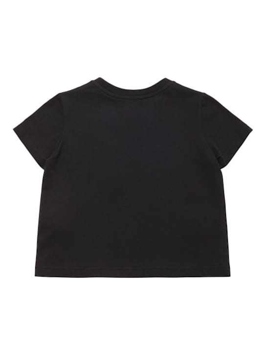 Diesel Kids: 装饰性棉质平纹T恤