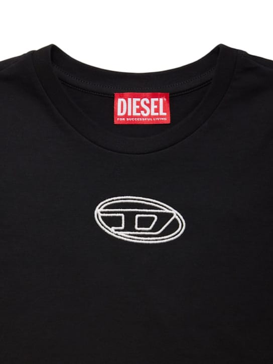 Diesel Kids - 长袖棉质针织T恤