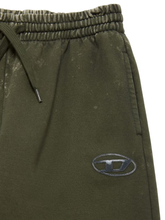 Diesel Kids: 带有标志的棉质运动裤