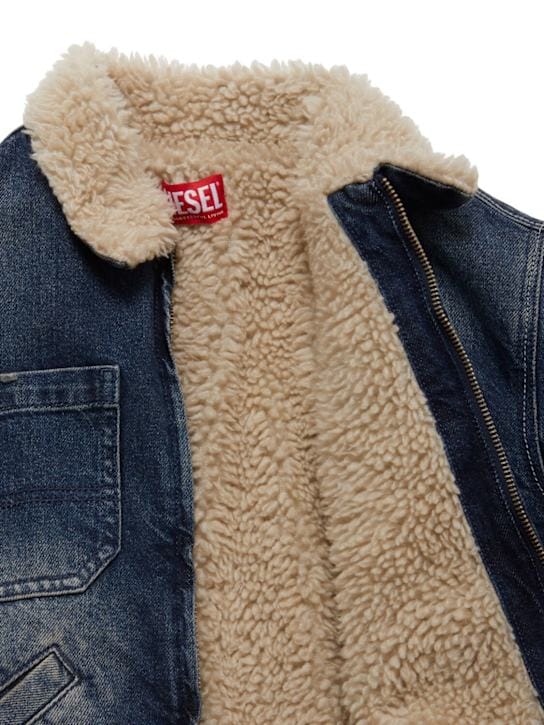 Diesel Kids: 棉质牛仔夹克