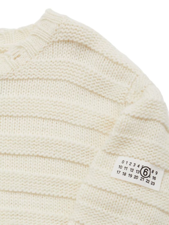 MM6 Maison Margiela - 羊毛混纺针织毛衣