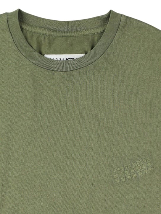 MM6 Maison Margiela - 印花logo棉质T恤