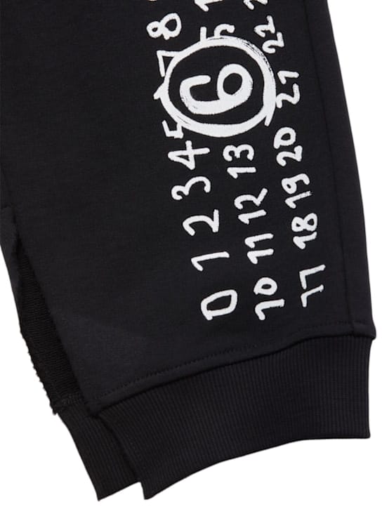 MM6 Maison Margiela: 印花棉质运动裤