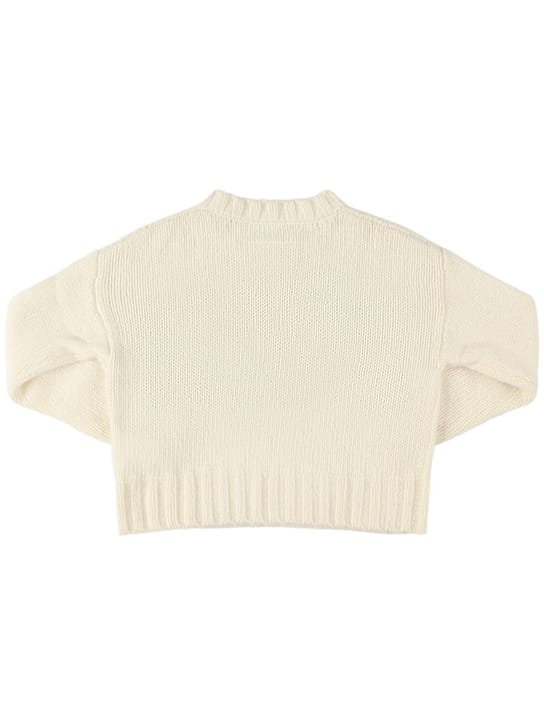 MM6 Maison Margiela: Jersey en mezcla de lana con intarsia