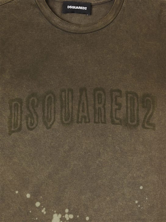 Dsquared2: 印花棉质T恤