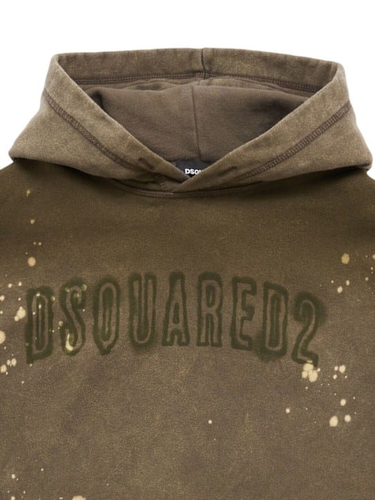 Dsquared2 - 连帽棉质卫衣