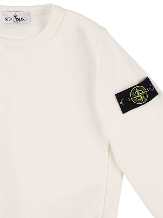 Stone Island Junior: 有机棉卫衣