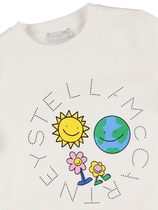 Stella McCartney Kids: 印花棉卫衣