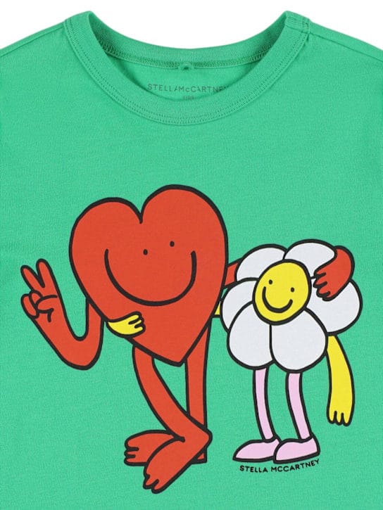 Stella McCartney Kids - 印花棉质平纹针织T恤