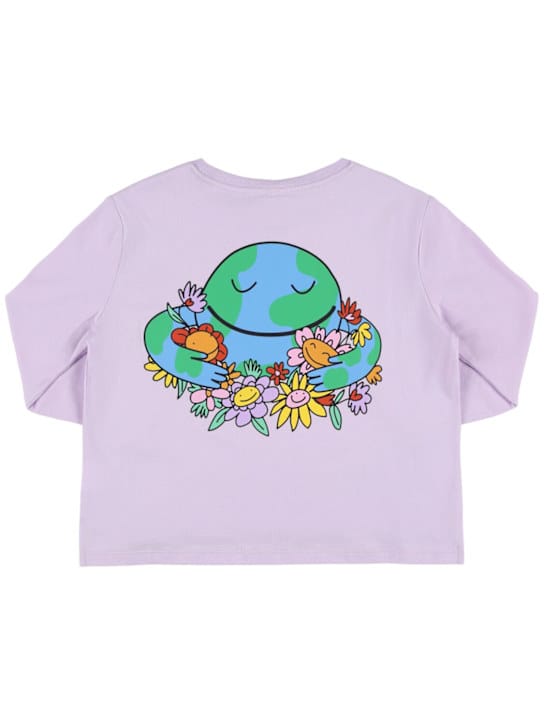 Stella McCartney Kids - 印花棉质针织T恤