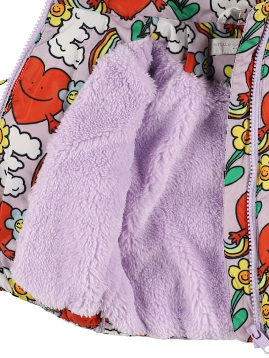 Stella McCartney Kids: 印刷羽绒夹克