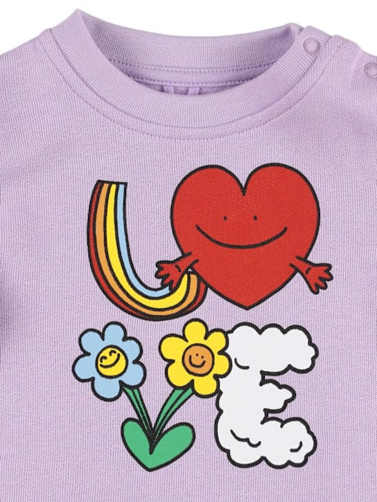 Stella McCartney Kids - 印花棉质卫衣