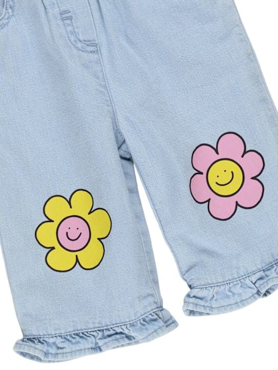 Stella McCartney Kids - 印花棉质牛仔裤