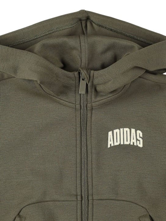 adidas Originals - 棉混合卫衣连帽衫