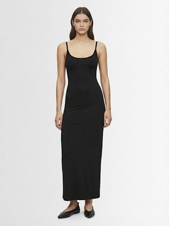 Éterne: Robe longue en modal stretch