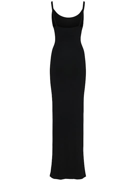 Éterne: Robe longue en modal stretch