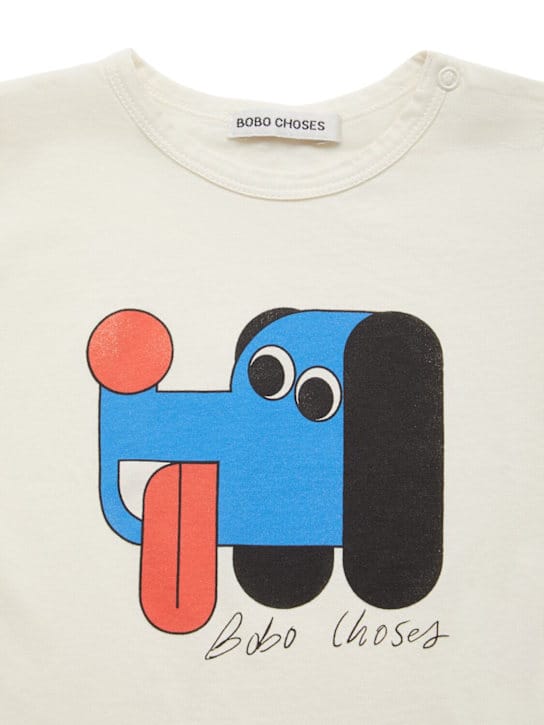Bobo Choses - 有机棉logo印花t恤