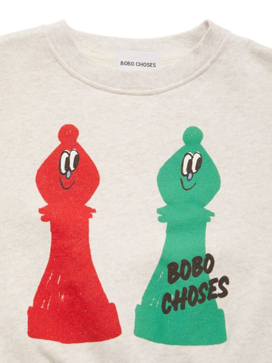 Bobo Choses: 印花有机棉卫衣