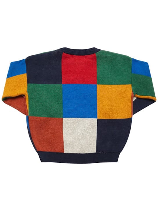 Bobo Choses: Jersey color-block de algodón orgánico