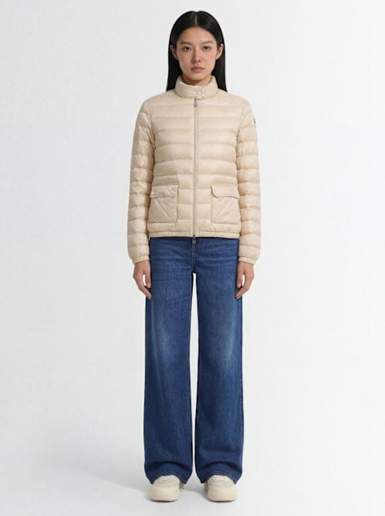 Moncler - 带领短款羽绒夹克