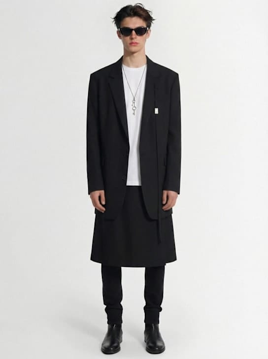 Ann Demeulemeester - 翻领短夹克