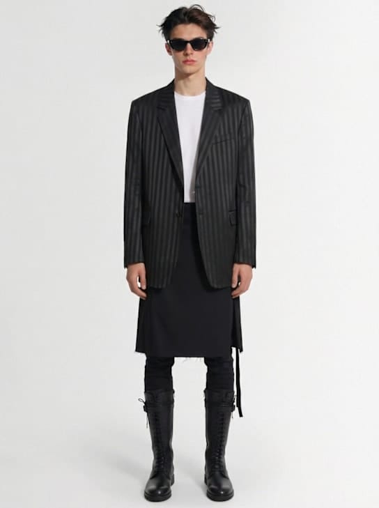 Ann Demeulemeester - 带腰带的包裹裙