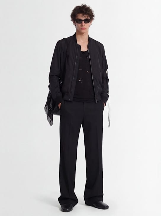 Ann Demeulemeester - 中央闭合飞行员夹克