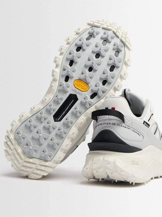 Moncler: 底部厚重的低筒运动鞋