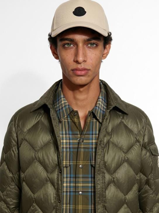 Moncler - 带标志的棒球帽