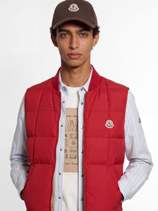 Moncler - 刺绣标志的棒球帽