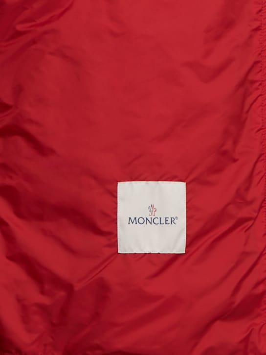 Moncler: 短款帽子夹克