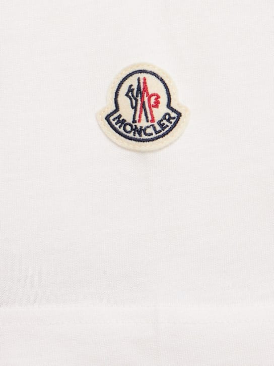 Moncler: 圆领图案印花T恤