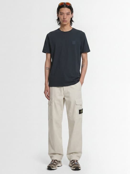 Stone Island: 短袖圆领T恤