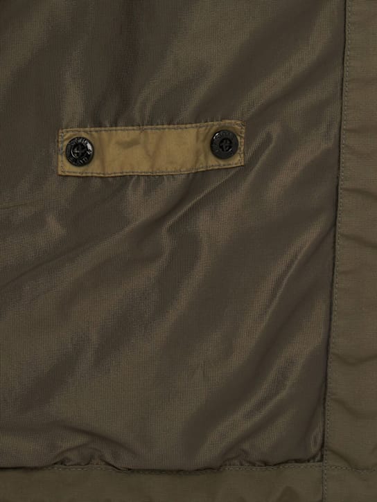 Stone Island: 带中央拉链的休闲夹克
