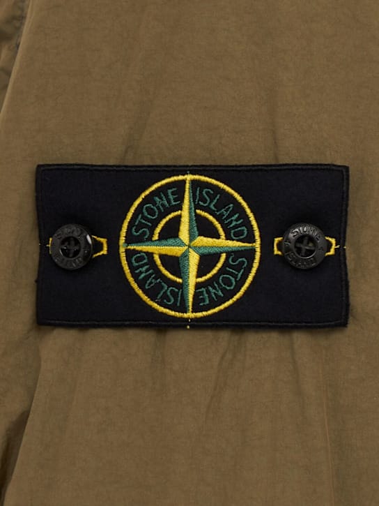 Stone Island: 带中央拉链的休闲夹克