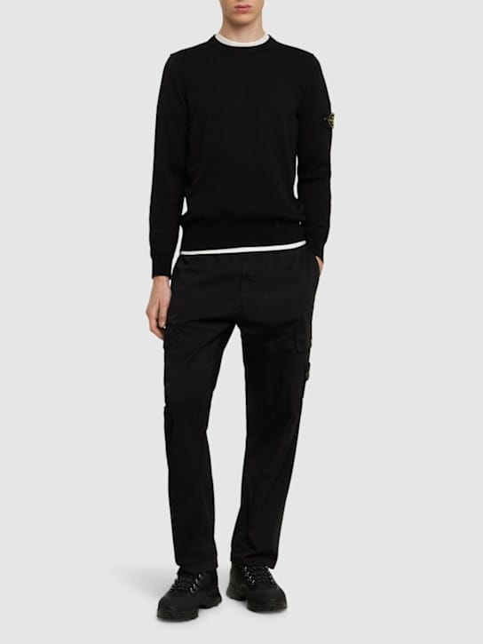 Stone Island - 长袖圆领卫衣