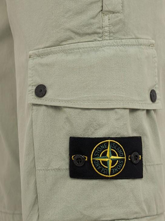 Stone Island: 带侧口袋的货物短裤