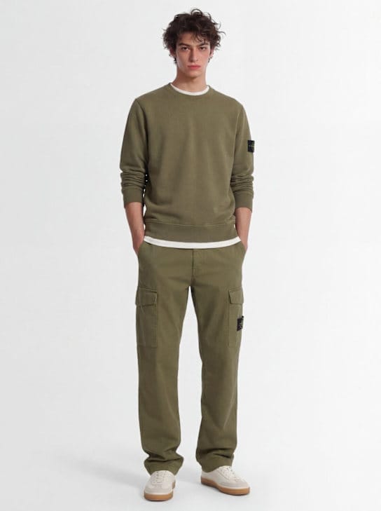 Stone Island - 长袖圆领运动衫