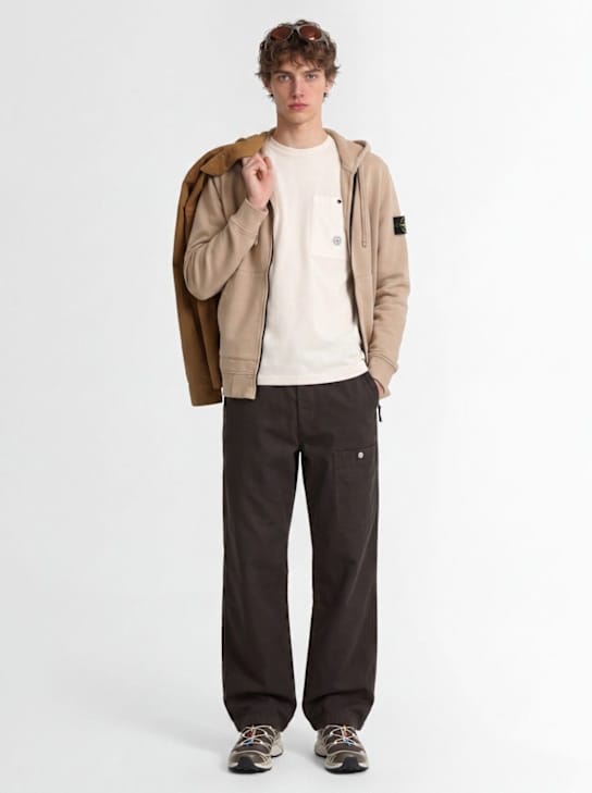 Stone Island - 带拉链的卫衣