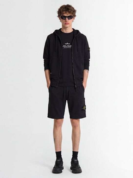 Stone Island - 运动短裤带侧口袋
