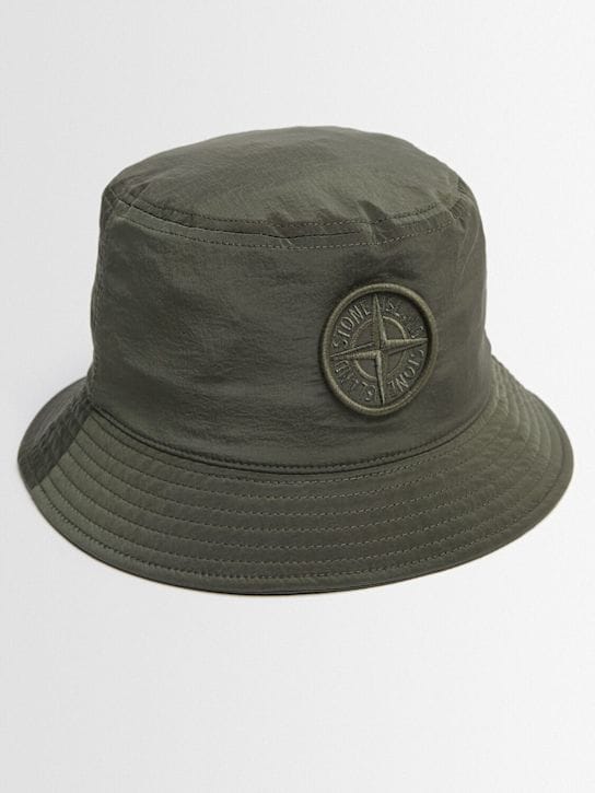 Stone Island - 带有刺绣标志的渔夫帽