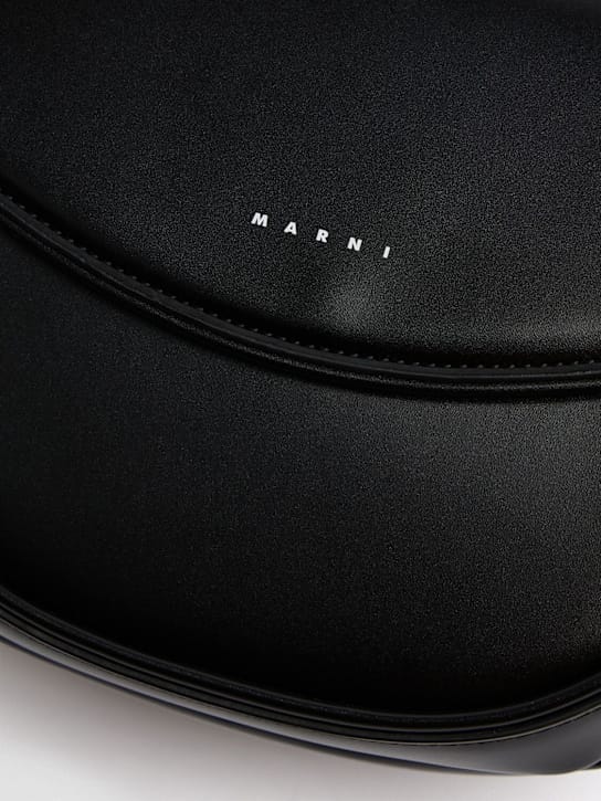 Marni Junior: 聚酯纤维肩包，带标志