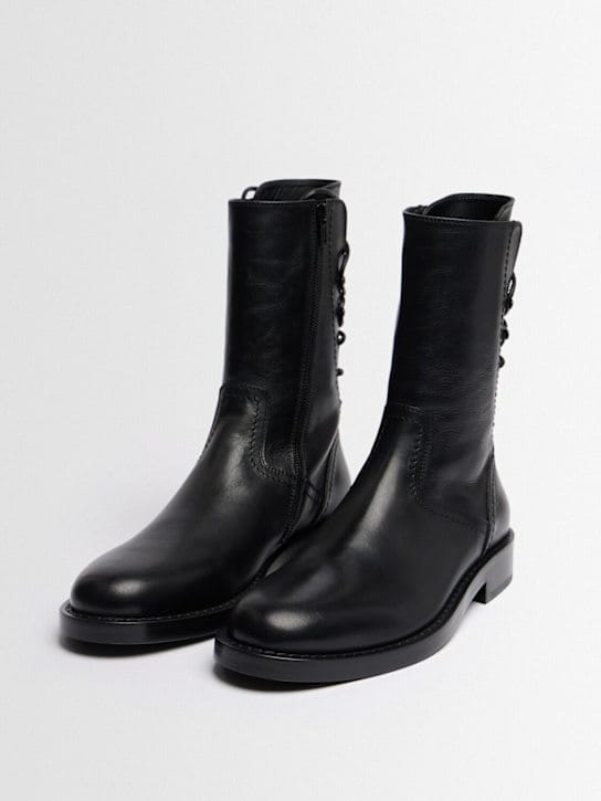 Ann Demeulemeester - 后系带踝靴