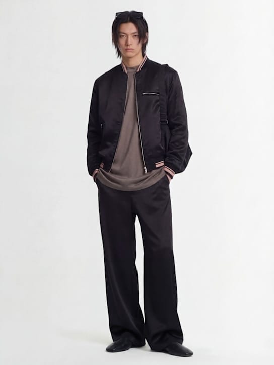 Dries Van Noten - 带肋领的飞行员夹克