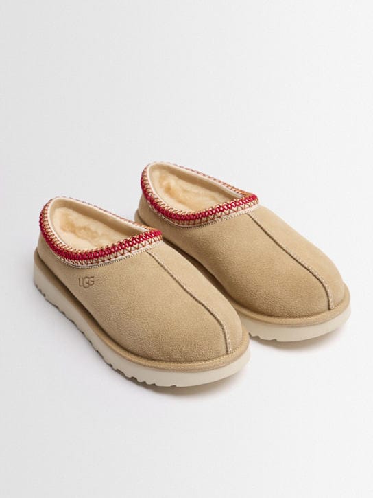 Ugg - 带刺绣细节的乐福鞋