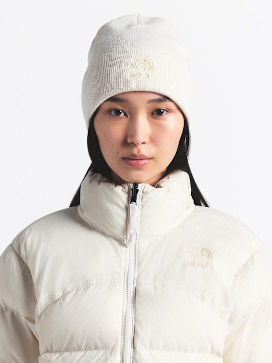 The North Face: 有 cuff 的针织帽