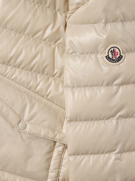 Moncler - Ela 尼龙连帽羽绒服