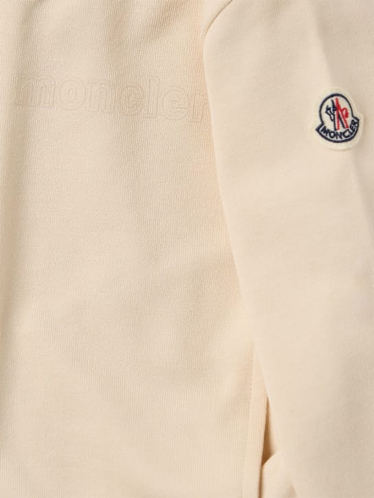 Moncler - 徽标补丁棉质运动服套装