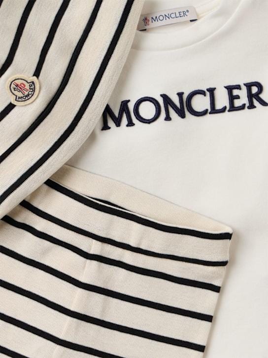 Moncler - 条纹棉质套装